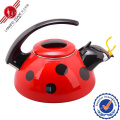 Whistle Enamel Kettles/Enamel Water Kettle/ Pot, Camping Enamel Jug